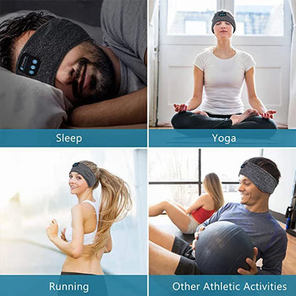 Wireless Sleeping Headphones & Sports Headband